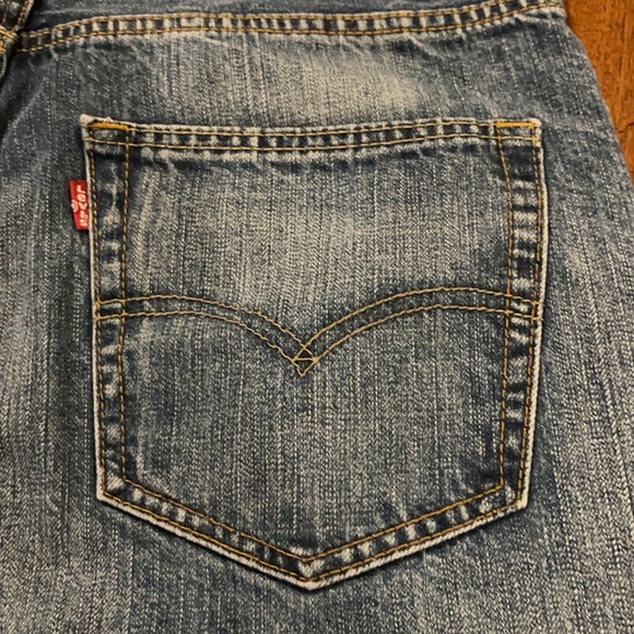 Levi’s blue Jean shorts 569 size 34 - Picture 10 of 10